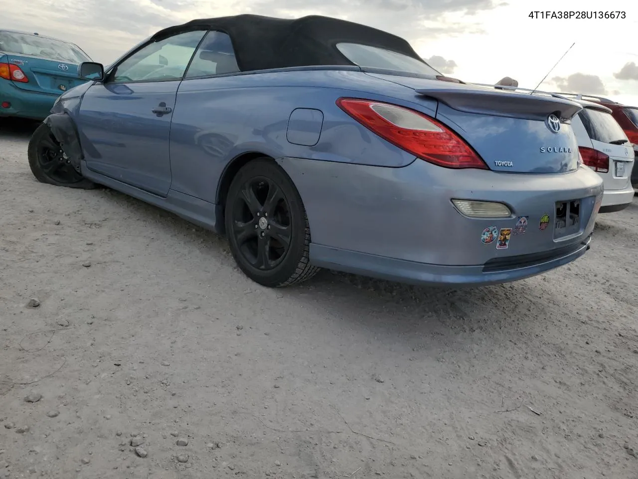 2008 Toyota Camry Solara Se VIN: 4T1FA38P28U136673 Lot: 76382654