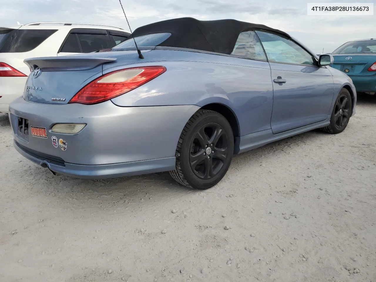 2008 Toyota Camry Solara Se VIN: 4T1FA38P28U136673 Lot: 76382654