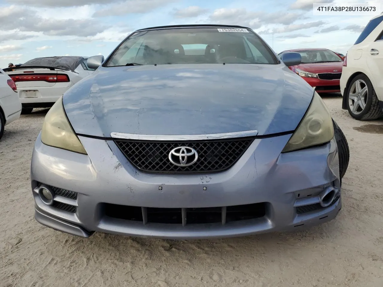 2008 Toyota Camry Solara Se VIN: 4T1FA38P28U136673 Lot: 76382654