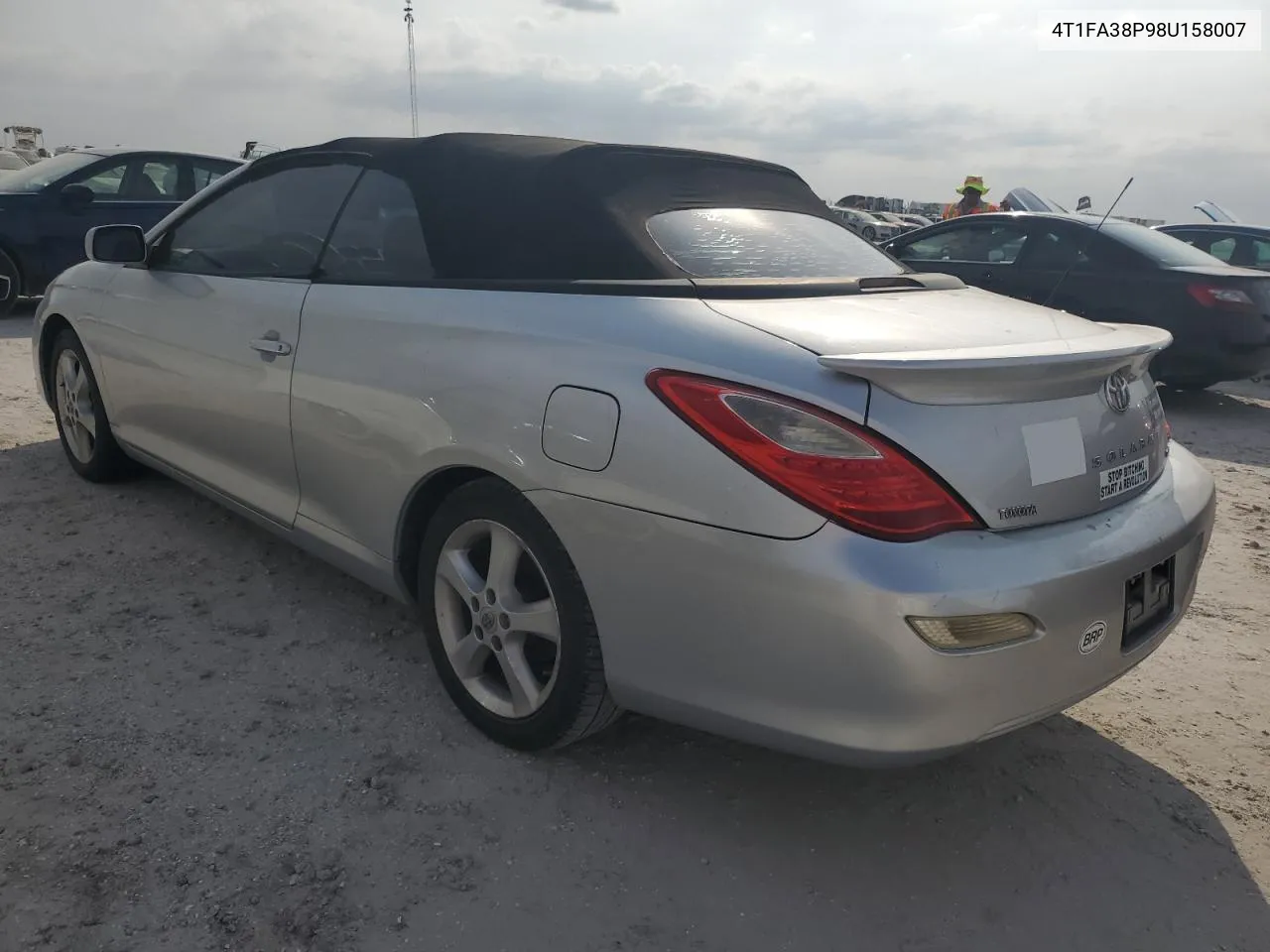 4T1FA38P98U158007 2008 Toyota Camry Solara Se