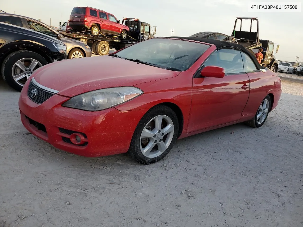 4T1FA38P48U157508 2008 Toyota Camry Solara Se