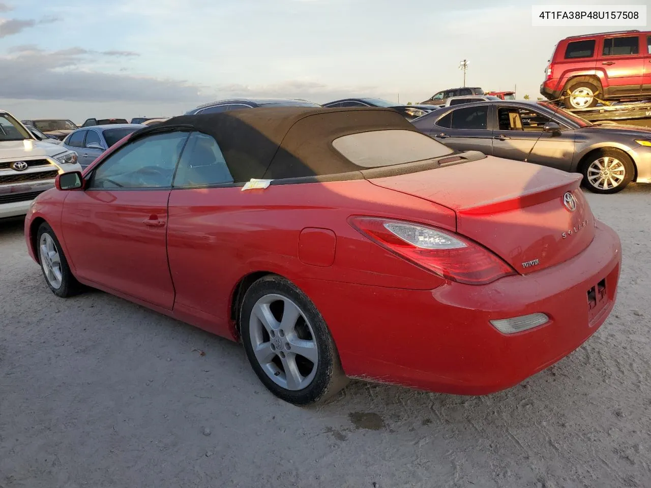 4T1FA38P48U157508 2008 Toyota Camry Solara Se