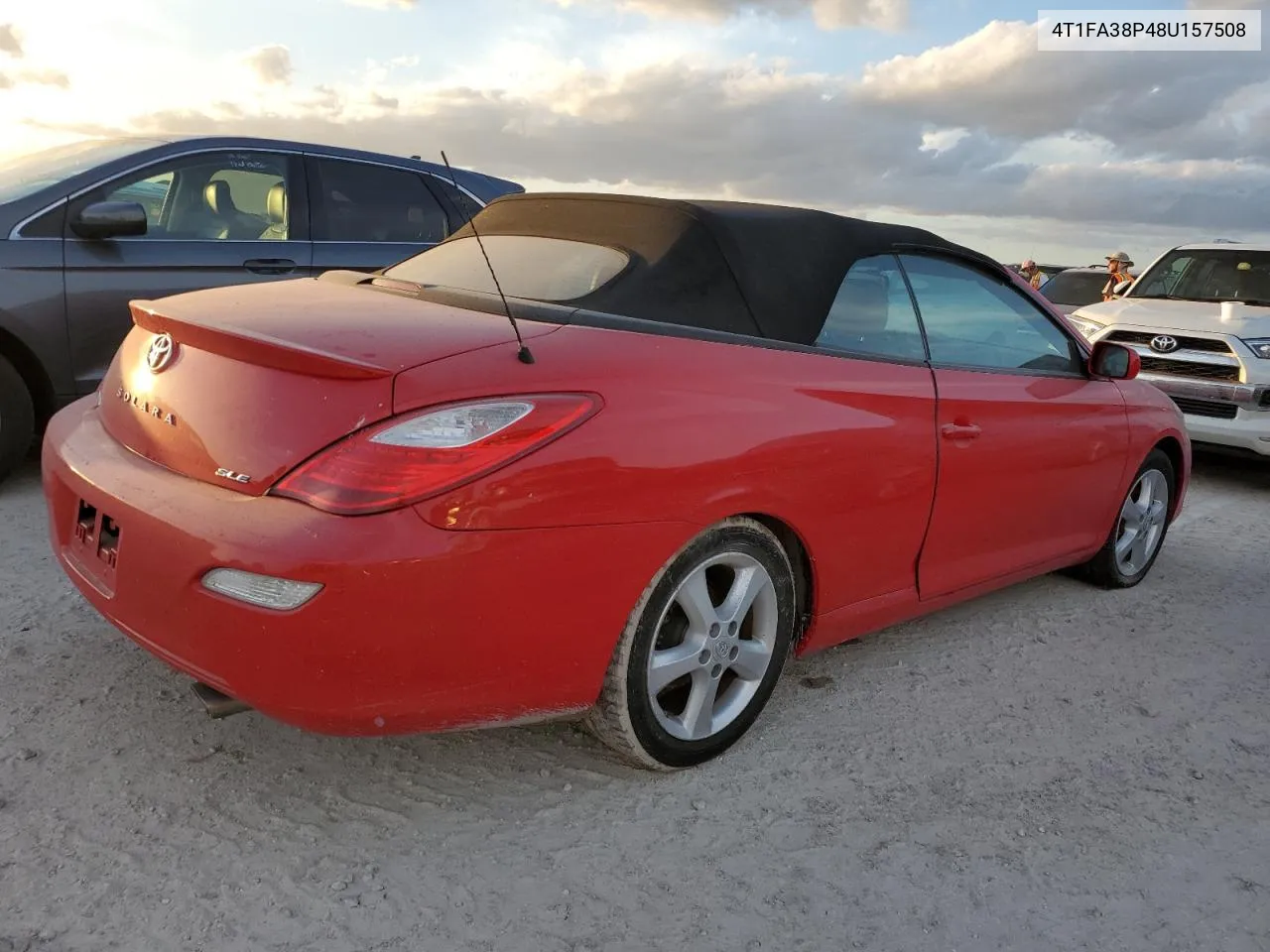 2008 Toyota Camry Solara Se VIN: 4T1FA38P48U157508 Lot: 76630204