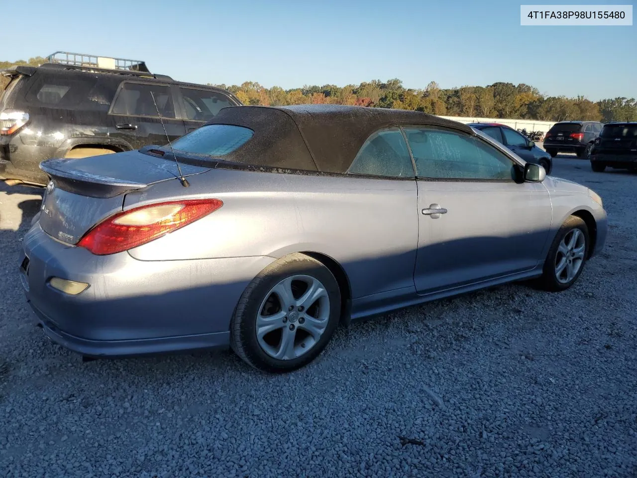 2008 Toyota Camry Solara Se VIN: 4T1FA38P98U155480 Lot: 76944264