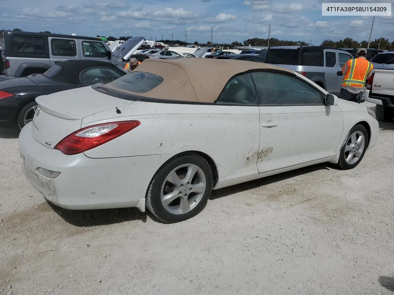 2008 Toyota Camry Solara Se VIN: 4T1FA38P58U154309 Lot: 77159434