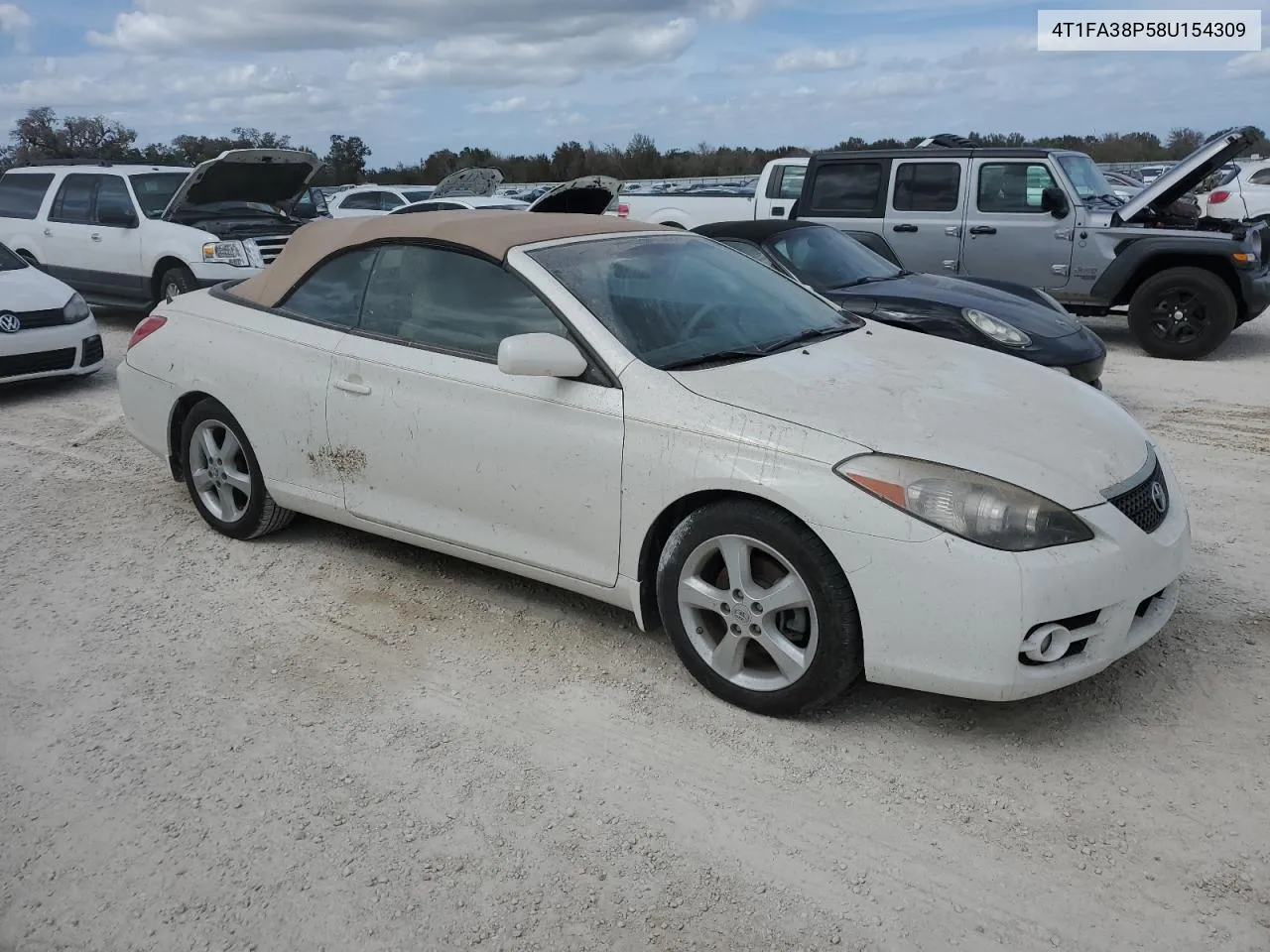 2008 Toyota Camry Solara Se VIN: 4T1FA38P58U154309 Lot: 77159434