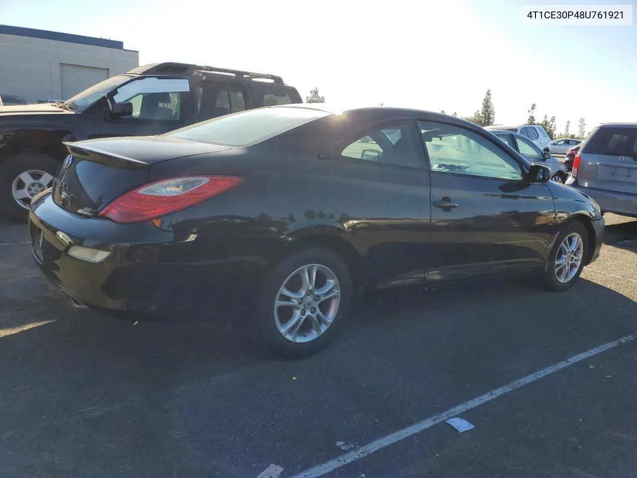 2008 Toyota Camry Solara Se VIN: 4T1CE30P48U761921 Lot: 77220754