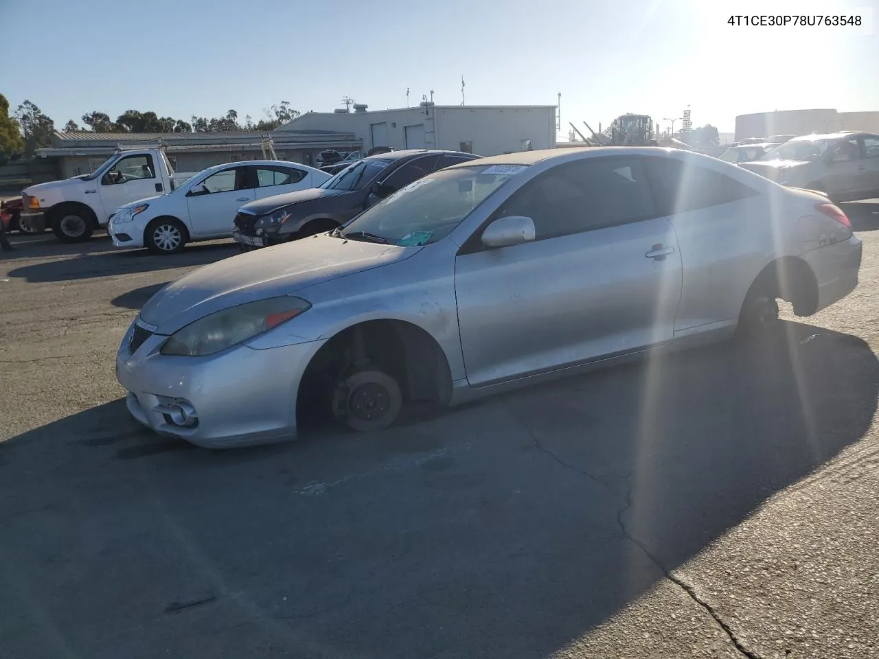 2008 Toyota Camry Solara Se VIN: 4T1CE30P78U763548 Lot: 78032874