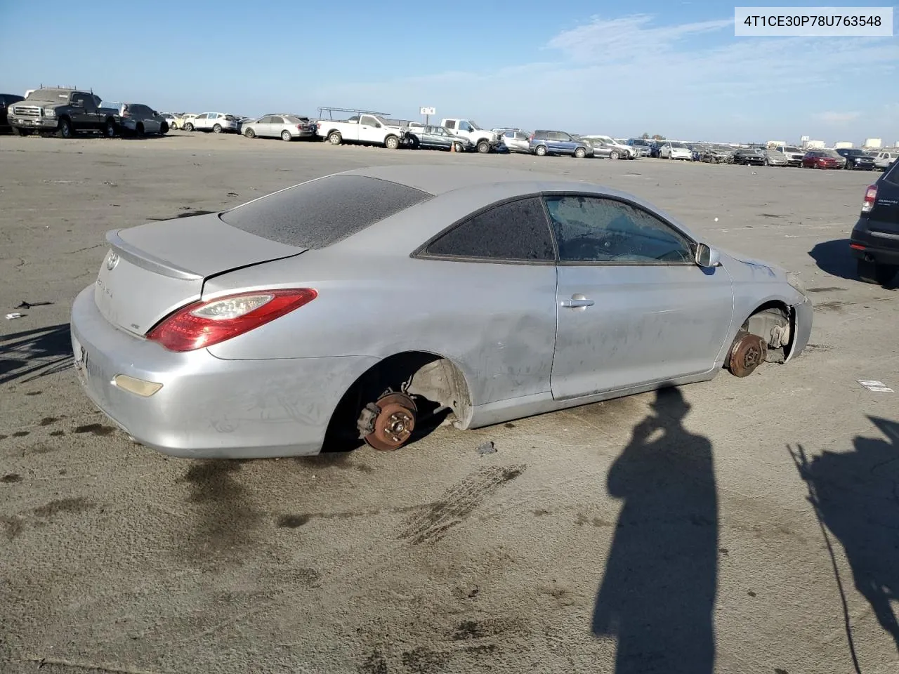 2008 Toyota Camry Solara Se VIN: 4T1CE30P78U763548 Lot: 78032874