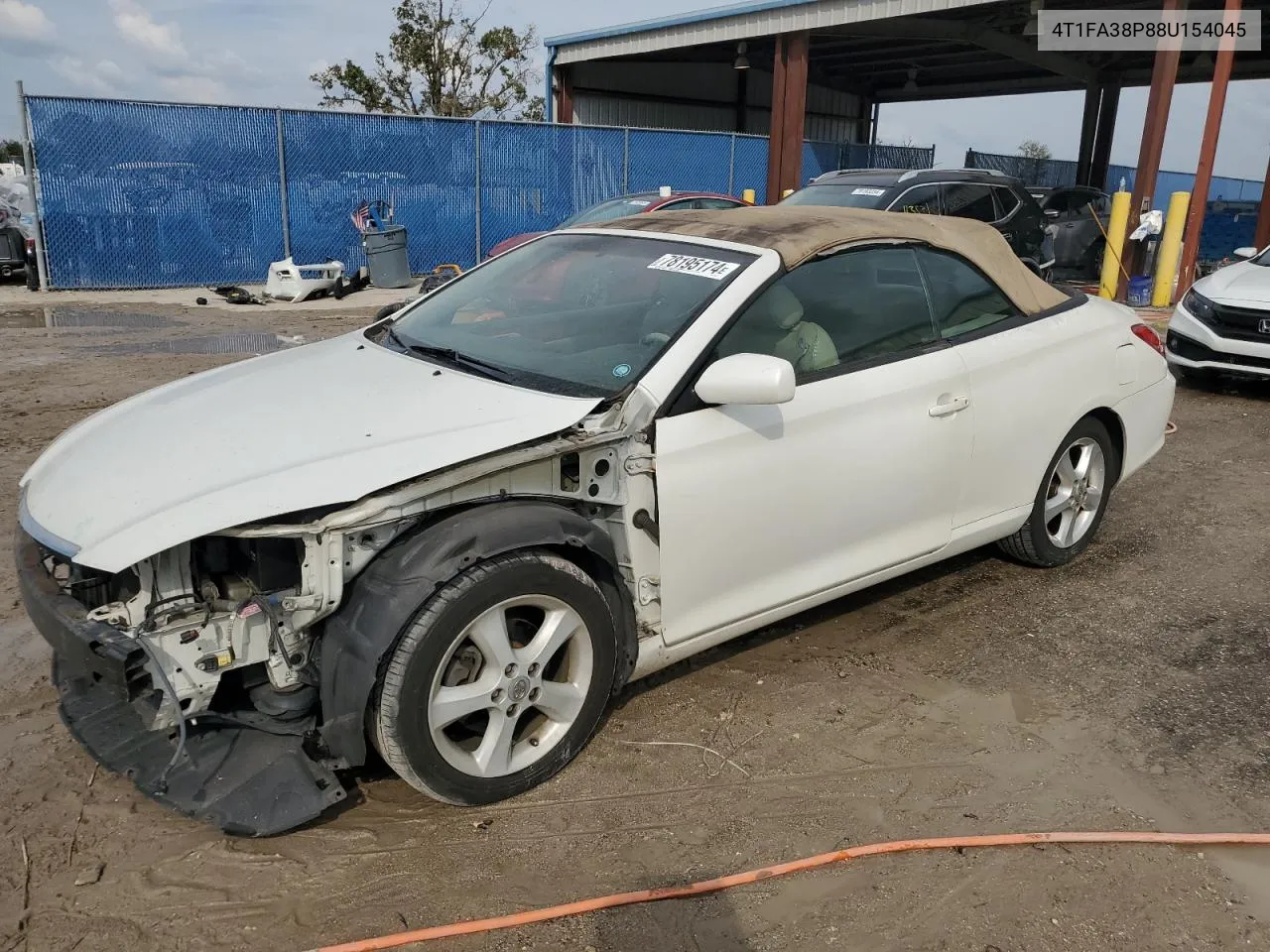 2008 Toyota Camry Solara Se VIN: 4T1FA38P88U154045 Lot: 78195174