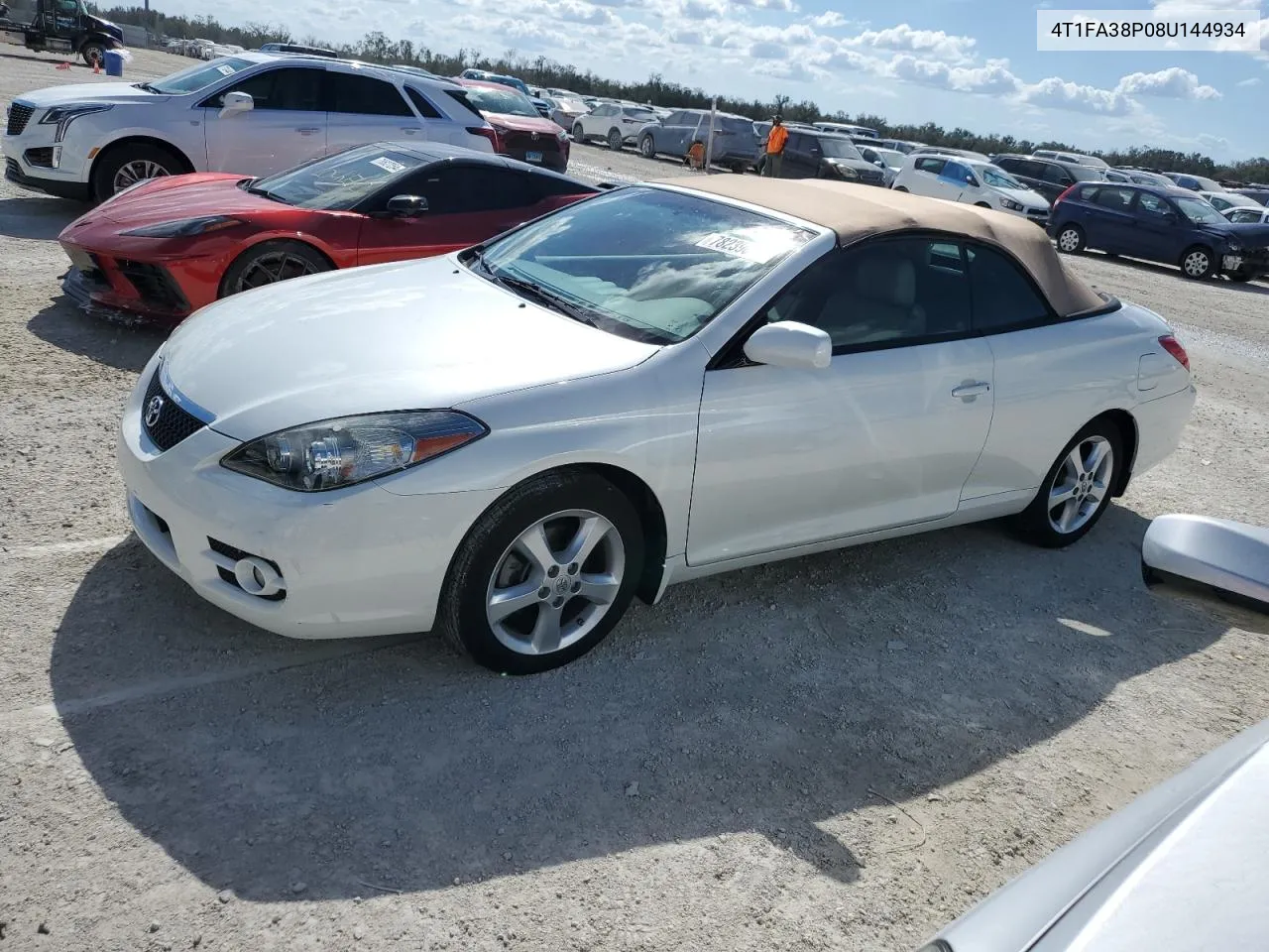 2008 Toyota Camry Solara Se VIN: 4T1FA38P08U144934 Lot: 78239034