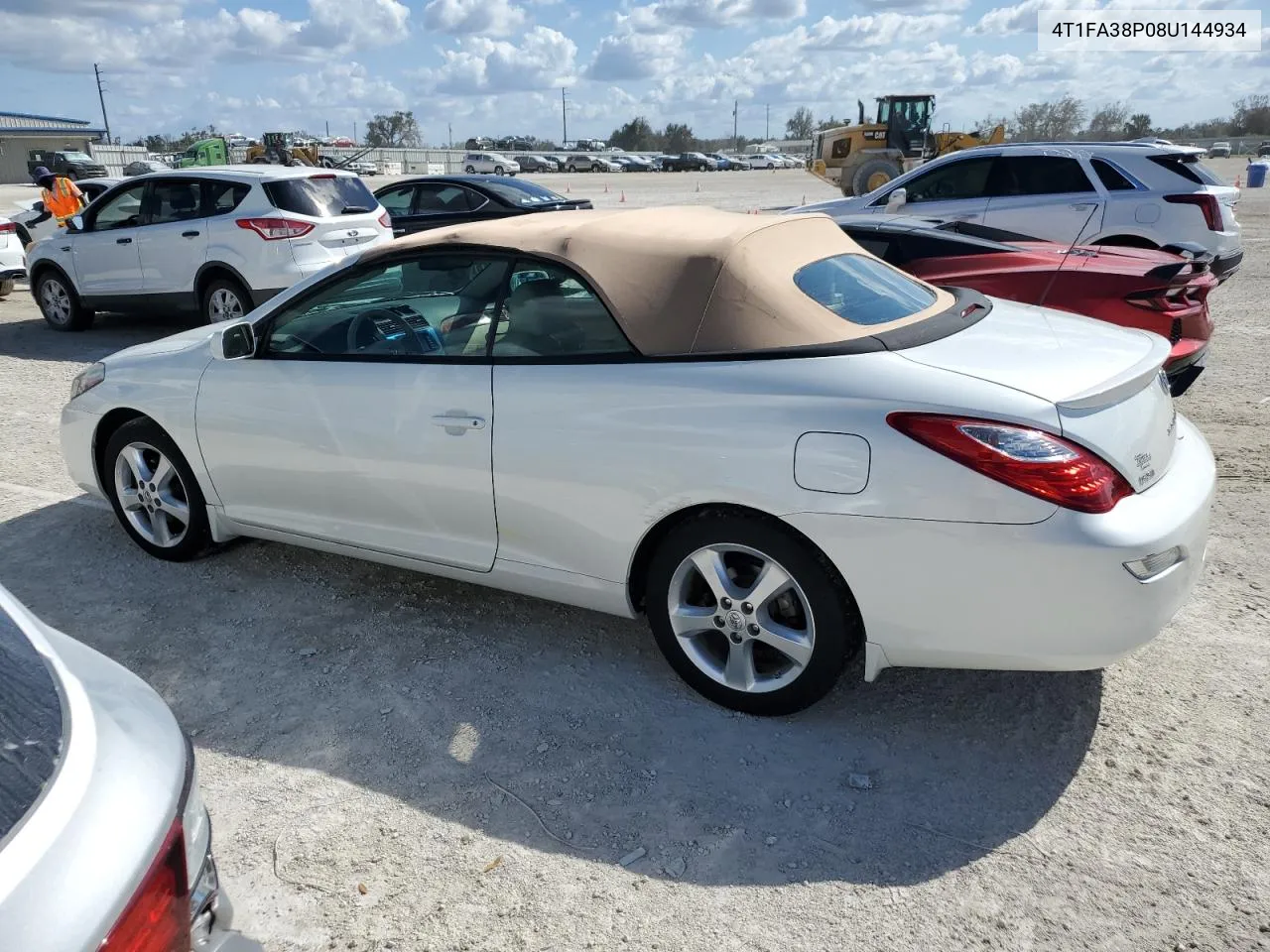 2008 Toyota Camry Solara Se VIN: 4T1FA38P08U144934 Lot: 78239034