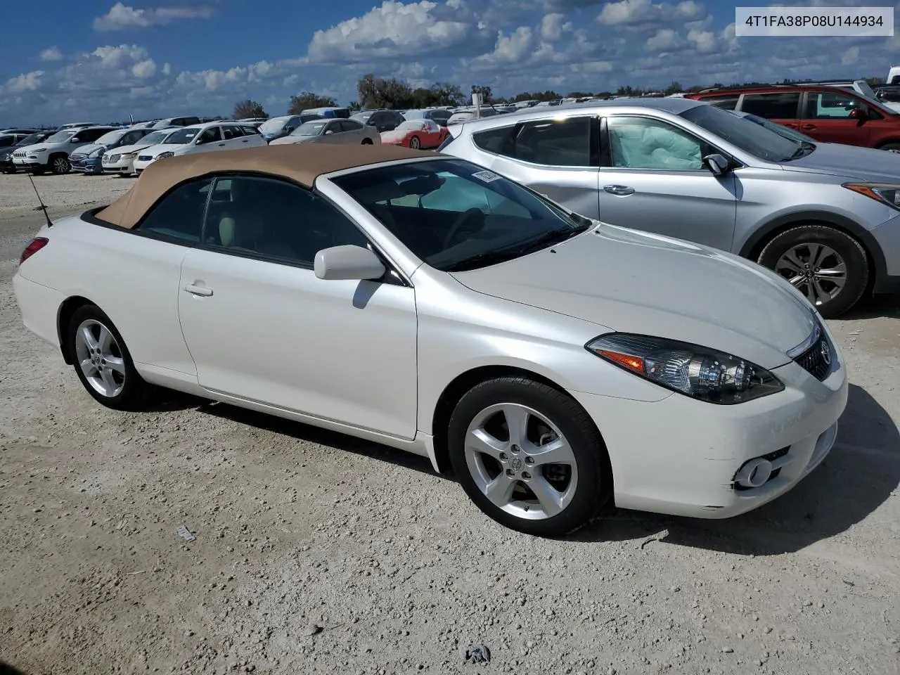 2008 Toyota Camry Solara Se VIN: 4T1FA38P08U144934 Lot: 78239034