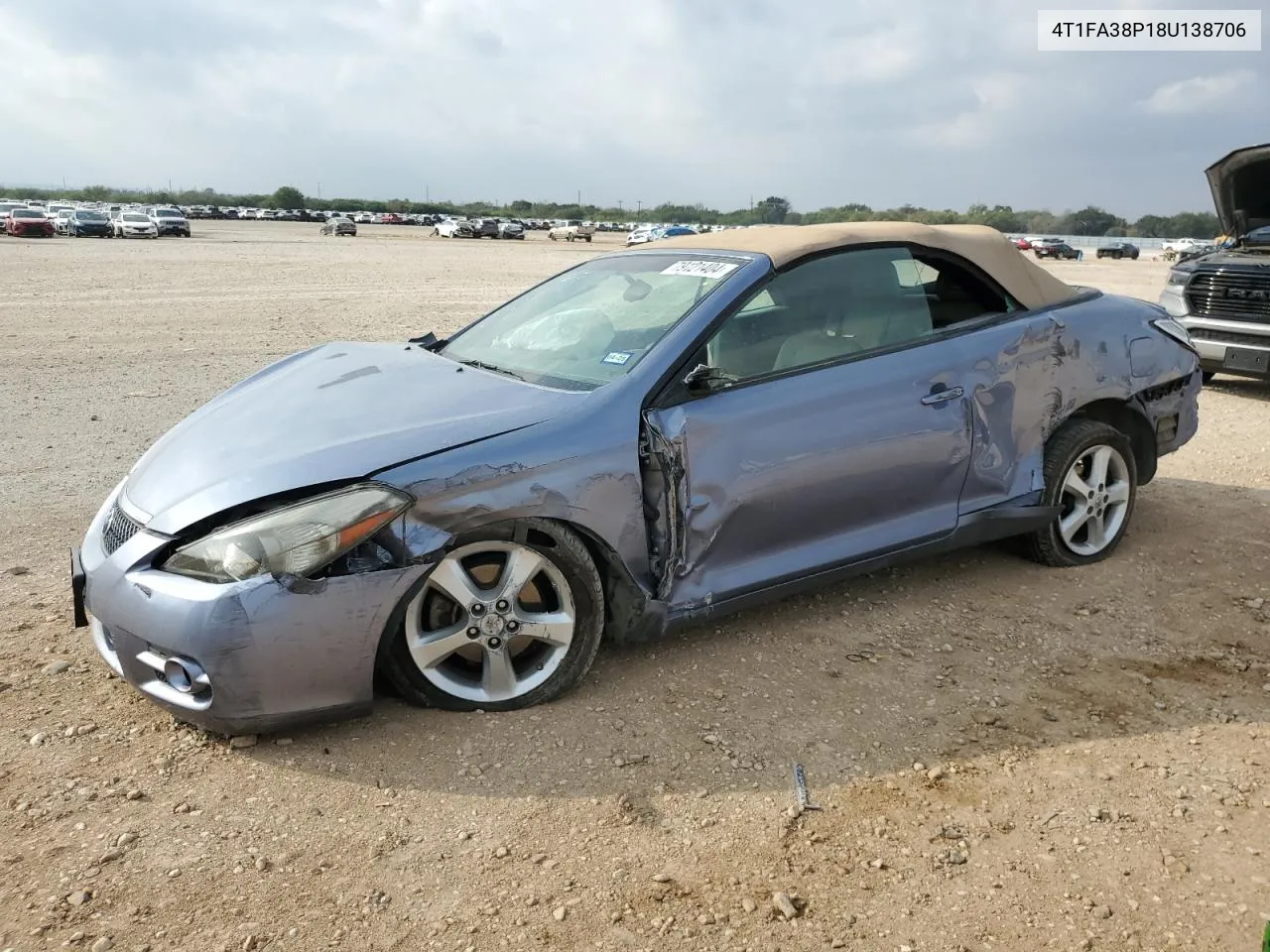 2008 Toyota Camry Solara Se VIN: 4T1FA38P18U138706 Lot: 79121404