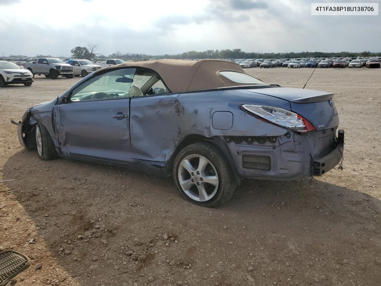 2008 Toyota Camry Solara Se VIN: 4T1FA38P18U138706 Lot: 79121404