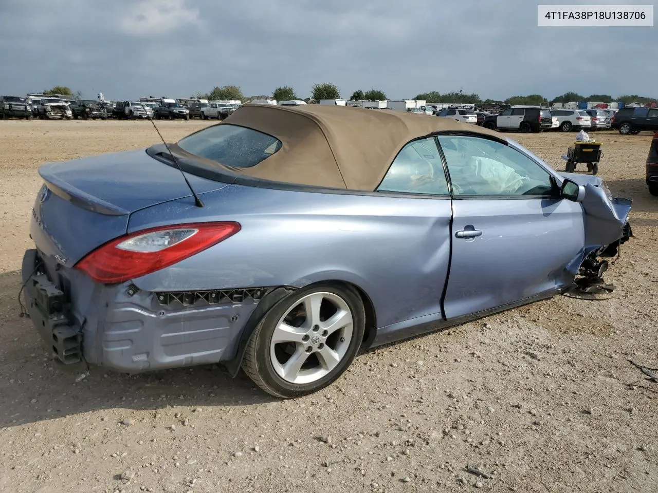 2008 Toyota Camry Solara Se VIN: 4T1FA38P18U138706 Lot: 79121404