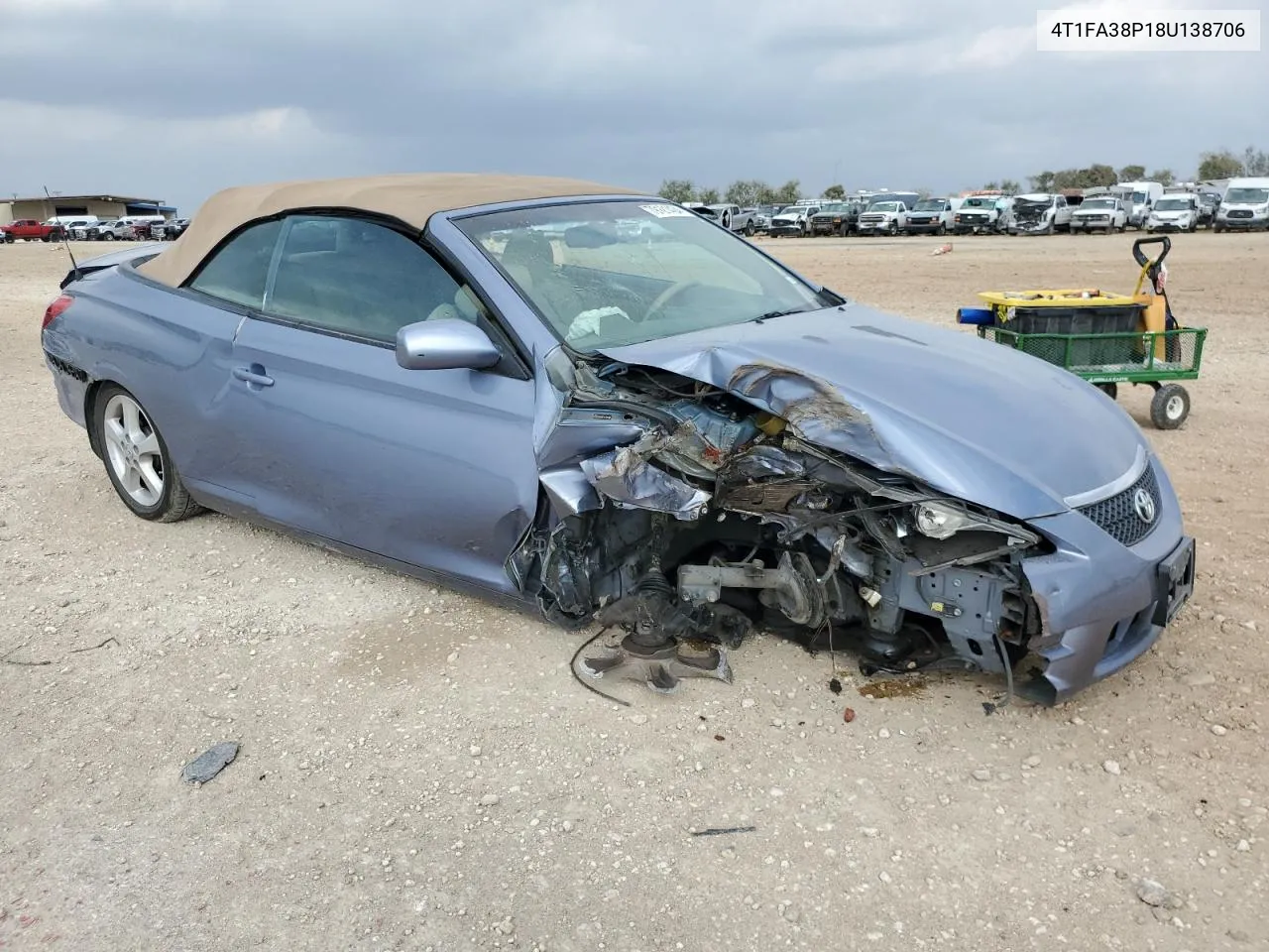 2008 Toyota Camry Solara Se VIN: 4T1FA38P18U138706 Lot: 79121404