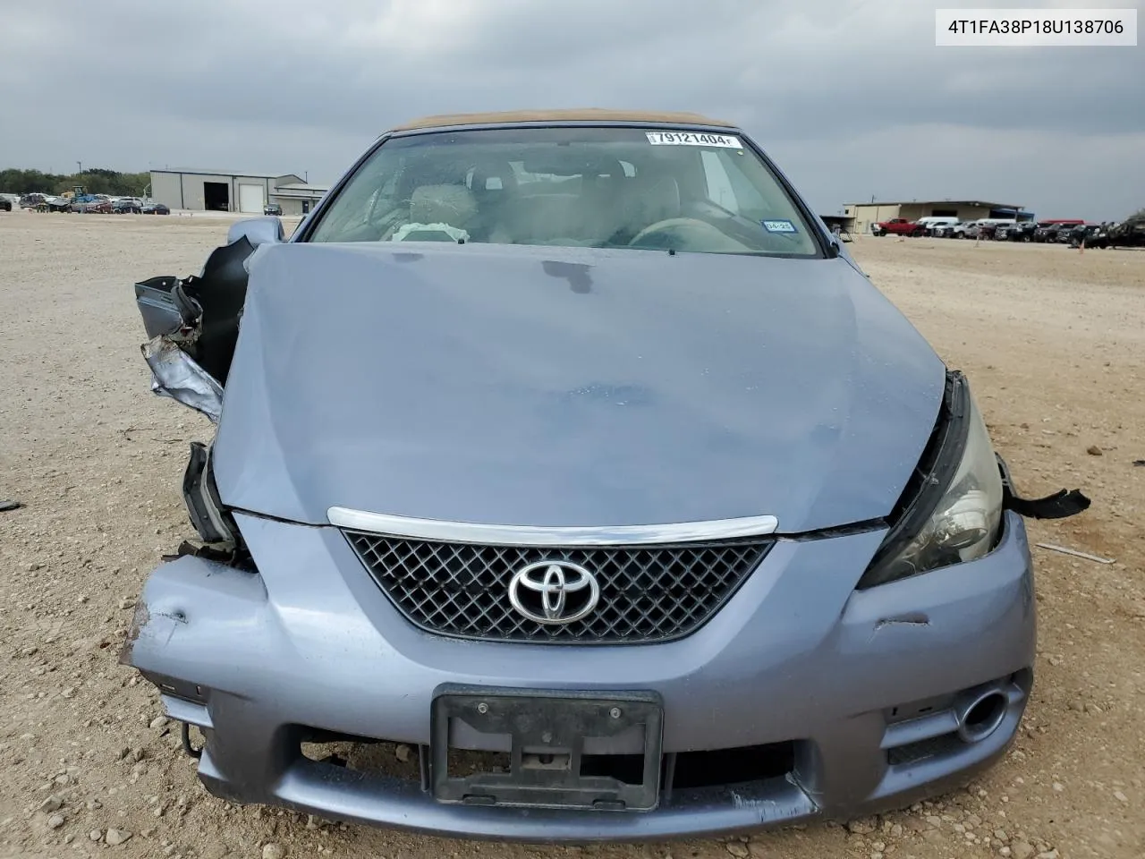 2008 Toyota Camry Solara Se VIN: 4T1FA38P18U138706 Lot: 79121404