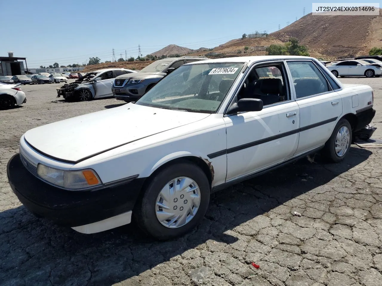 1989 Toyota Camry VIN: JT2SV24EXK0314696 Lot: 67379634