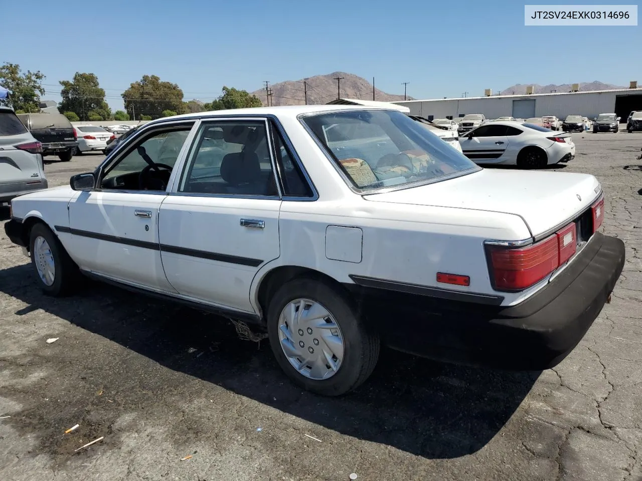 1989 Toyota Camry VIN: JT2SV24EXK0314696 Lot: 67379634