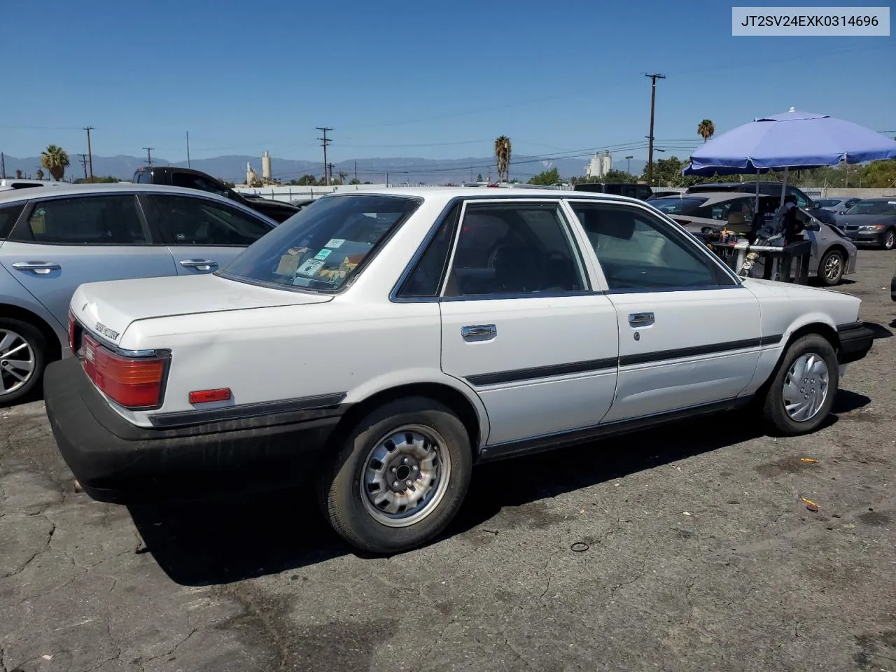 1989 Toyota Camry VIN: JT2SV24EXK0314696 Lot: 67379634