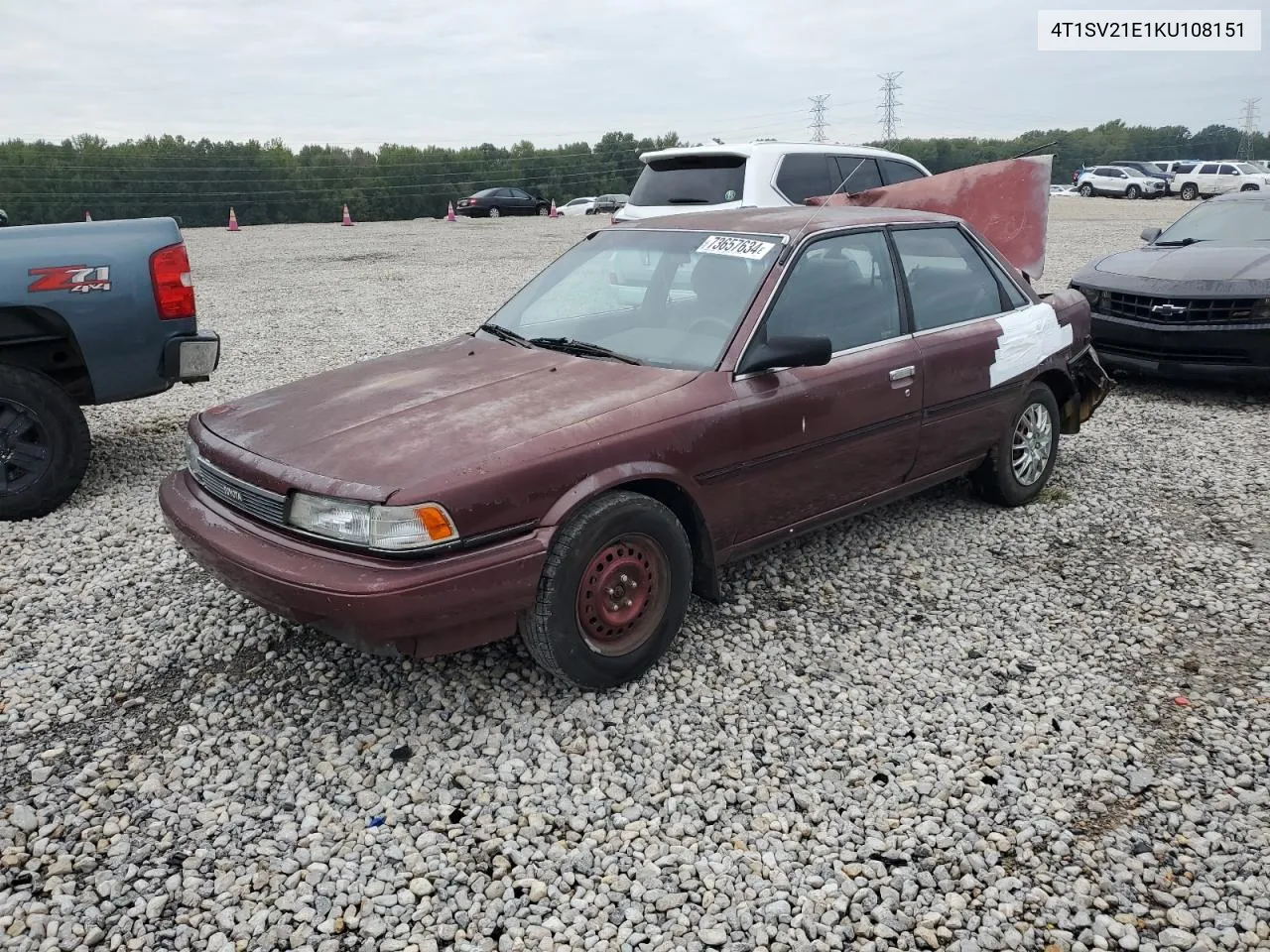 1989 Toyota Camry Dlx VIN: 4T1SV21E1KU108151 Lot: 73657634