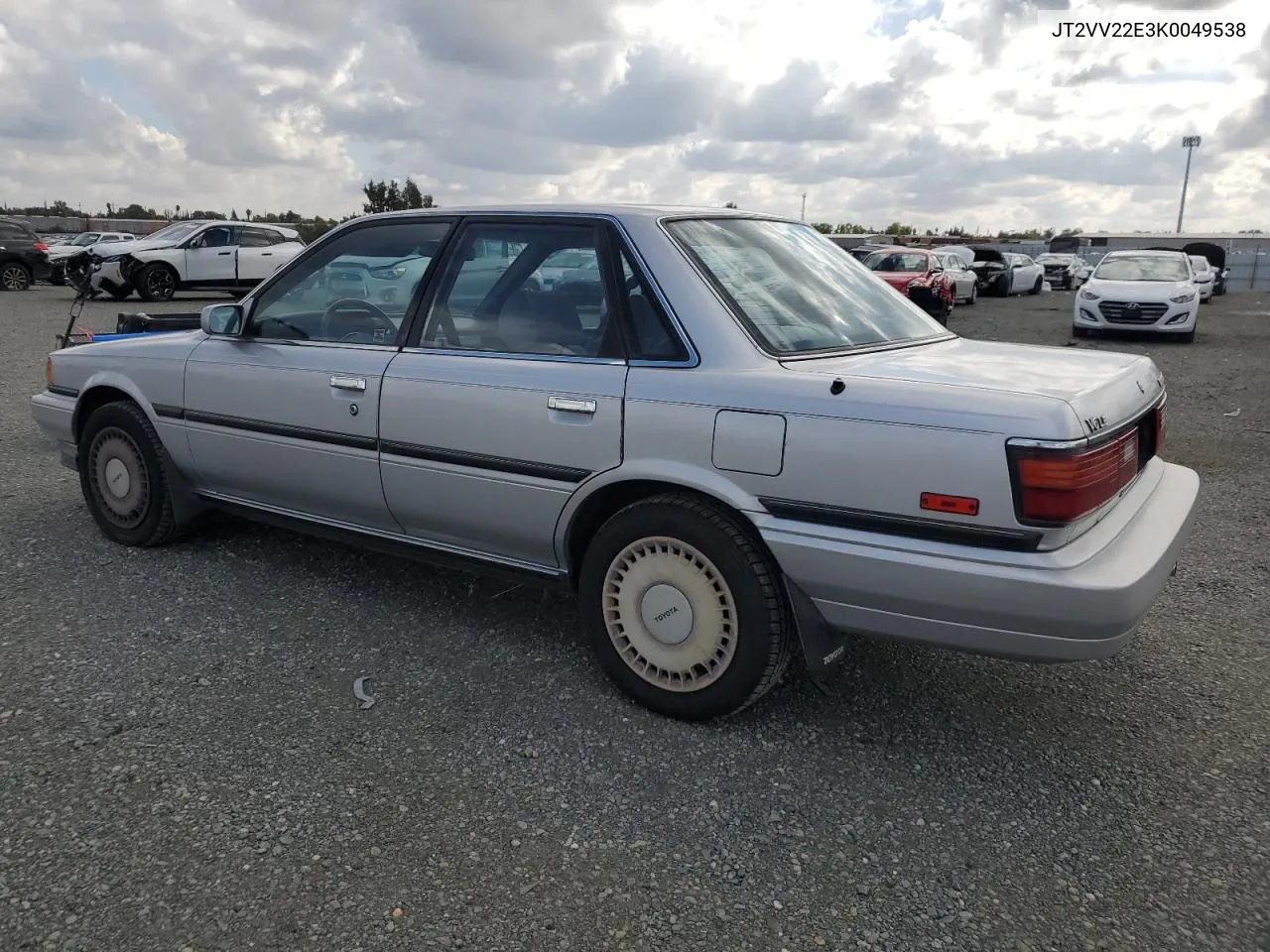 1989 Toyota Camry Le VIN: JT2VV22E3K0049538 Lot: 78870034