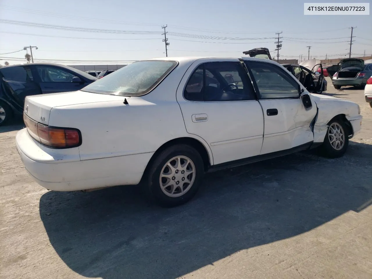 1992 Toyota Camry Le VIN: 4T1SK12E0NU077223 Lot: 71787194