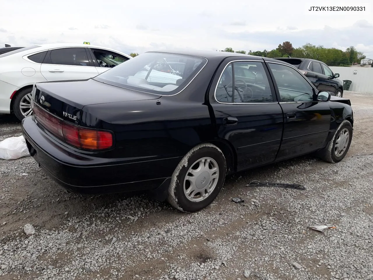 1992 Toyota Camry Xle VIN: JT2VK13E2N0090331 Lot: 72986514