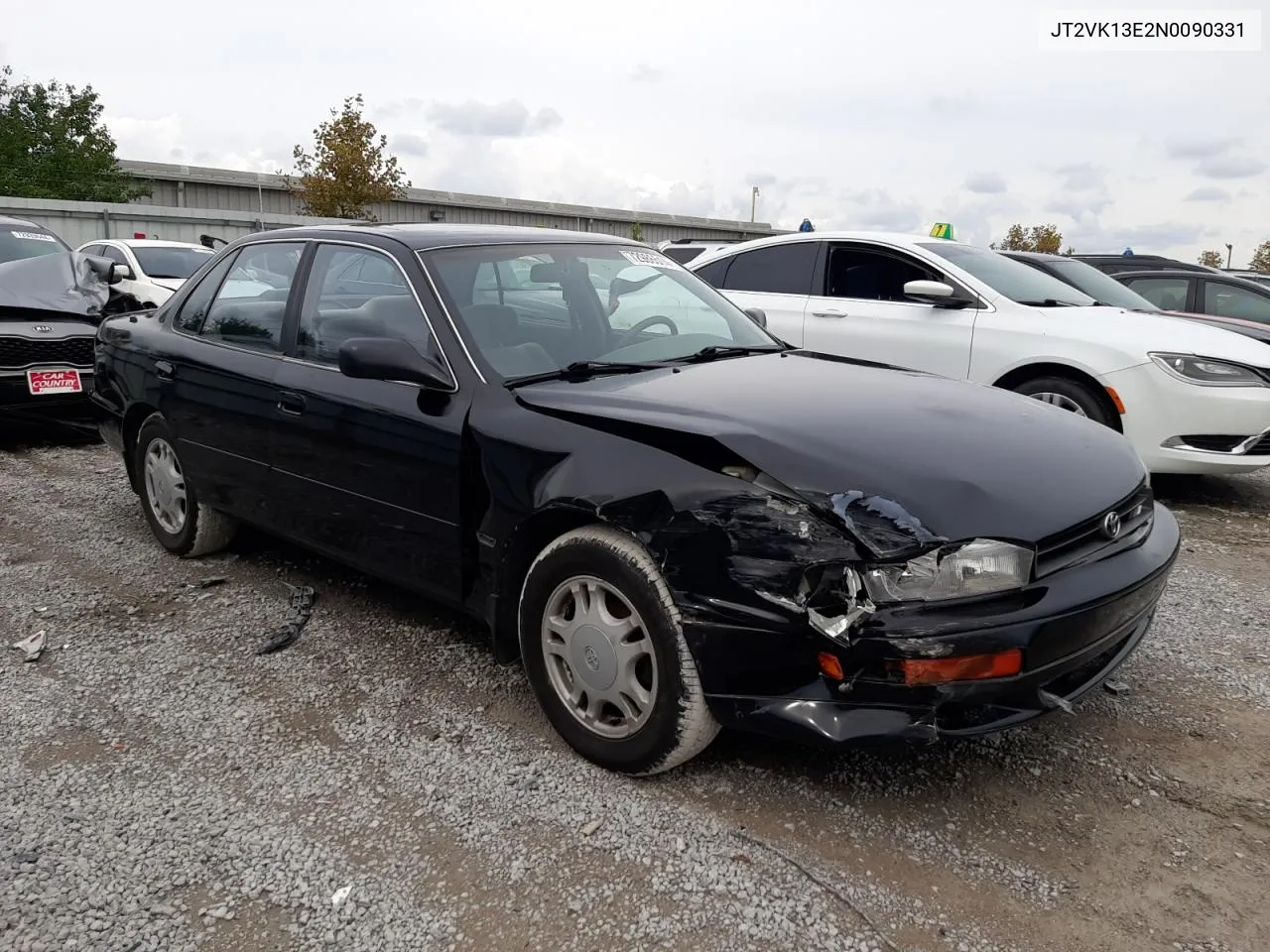 1992 Toyota Camry Xle VIN: JT2VK13E2N0090331 Lot: 72986514