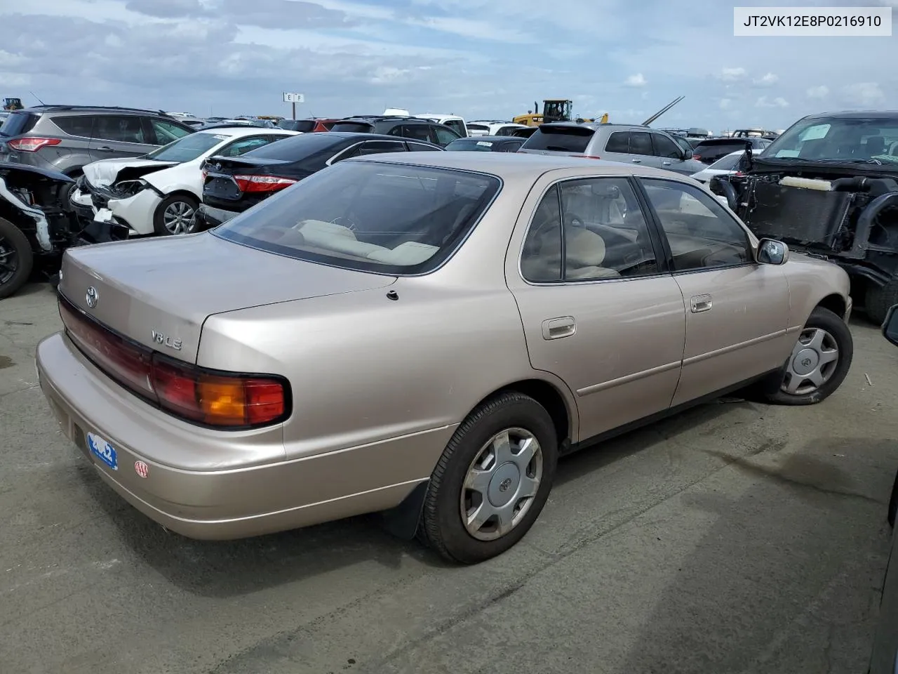 1993 Toyota Camry Le VIN: JT2VK12E8P0216910 Lot: 48494394