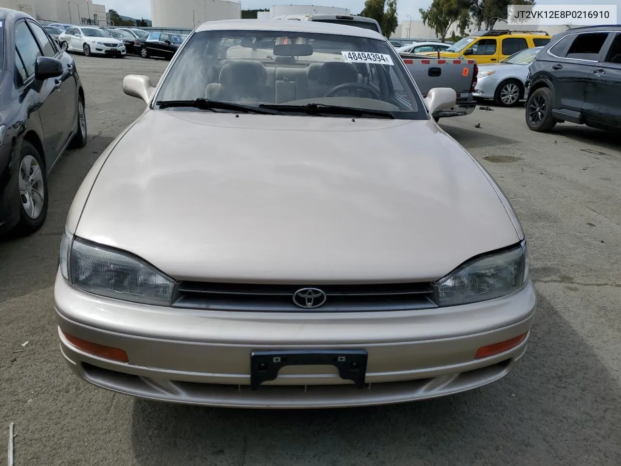 1993 Toyota Camry Le VIN: JT2VK12E8P0216910 Lot: 48494394