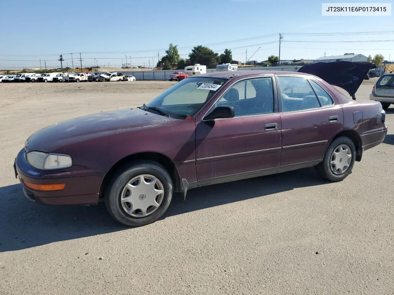 1993 Toyota Camry Dx VIN: JT2SK11E6P0173415 Lot: 72004544