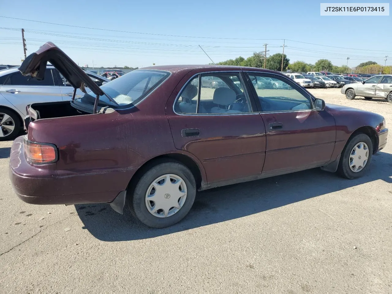 1993 Toyota Camry Dx VIN: JT2SK11E6P0173415 Lot: 72004544