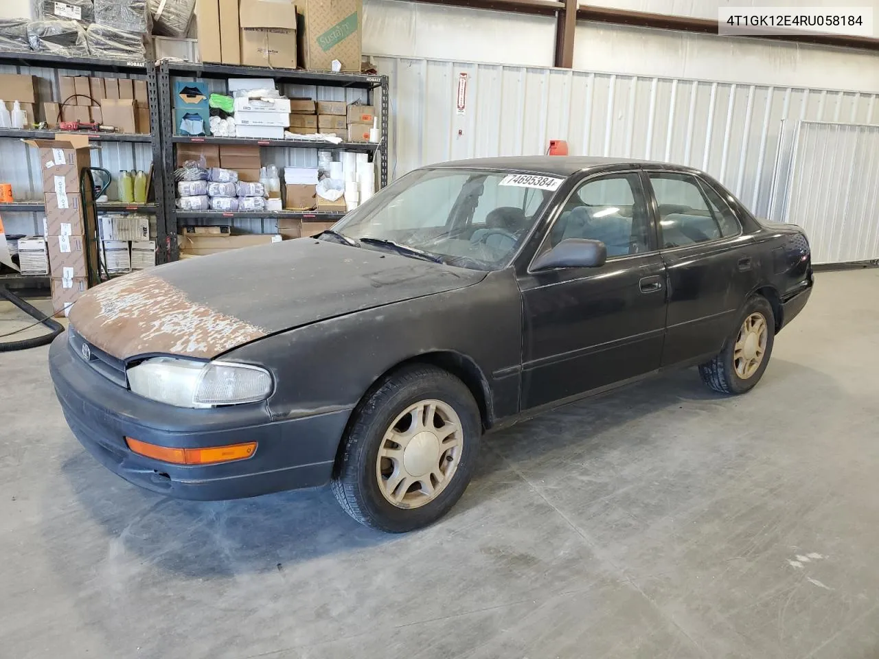 1994 Toyota Camry Le VIN: 4T1GK12E4RU058184 Lot: 74695384