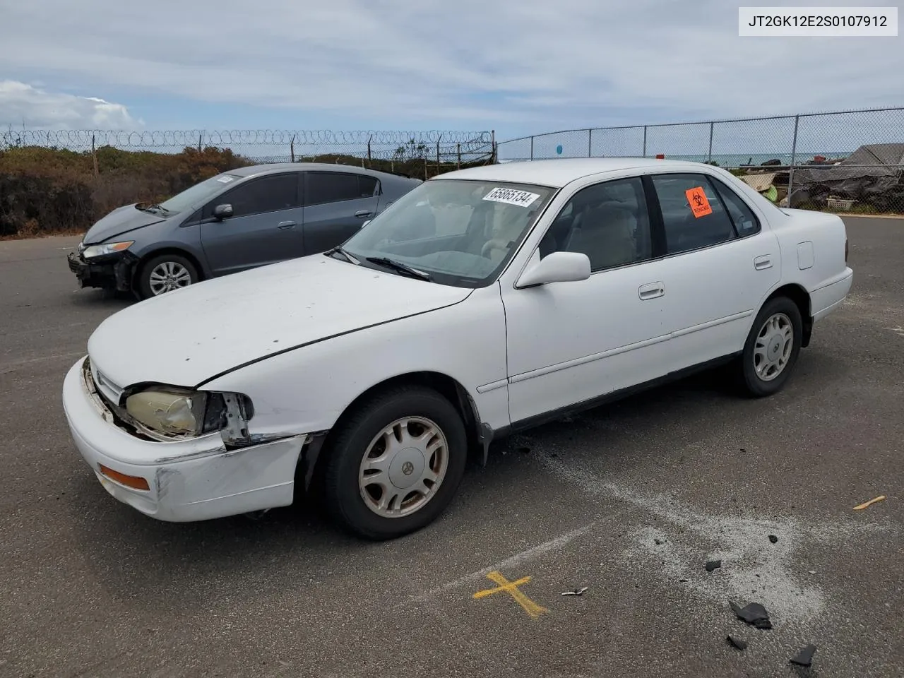 1995 Toyota Camry Le VIN: JT2GK12E2S0107912 Lot: 65865134