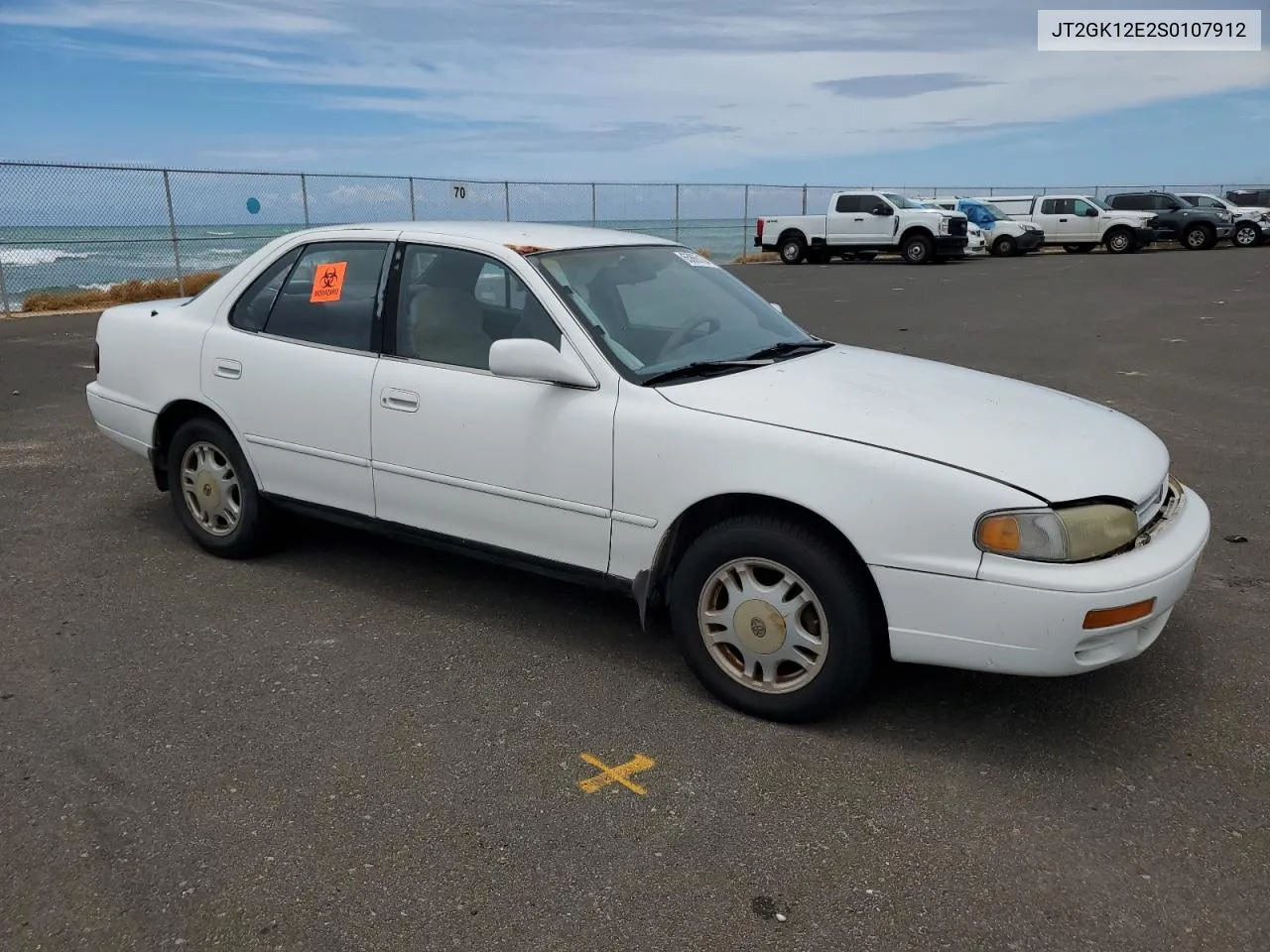 1995 Toyota Camry Le VIN: JT2GK12E2S0107912 Lot: 65865134