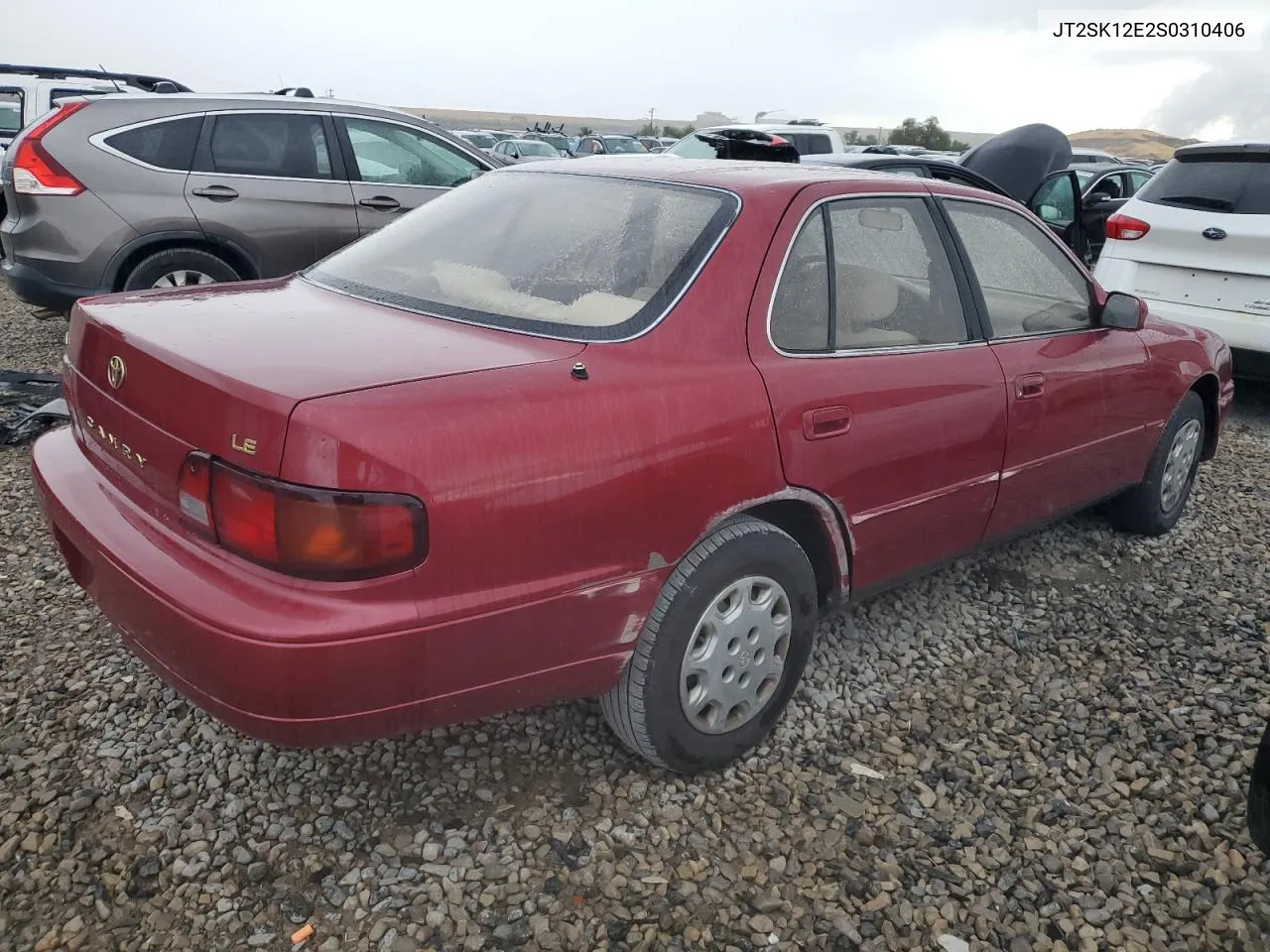 1995 Toyota Camry Le VIN: JT2SK12E2S0310406 Lot: 71873204