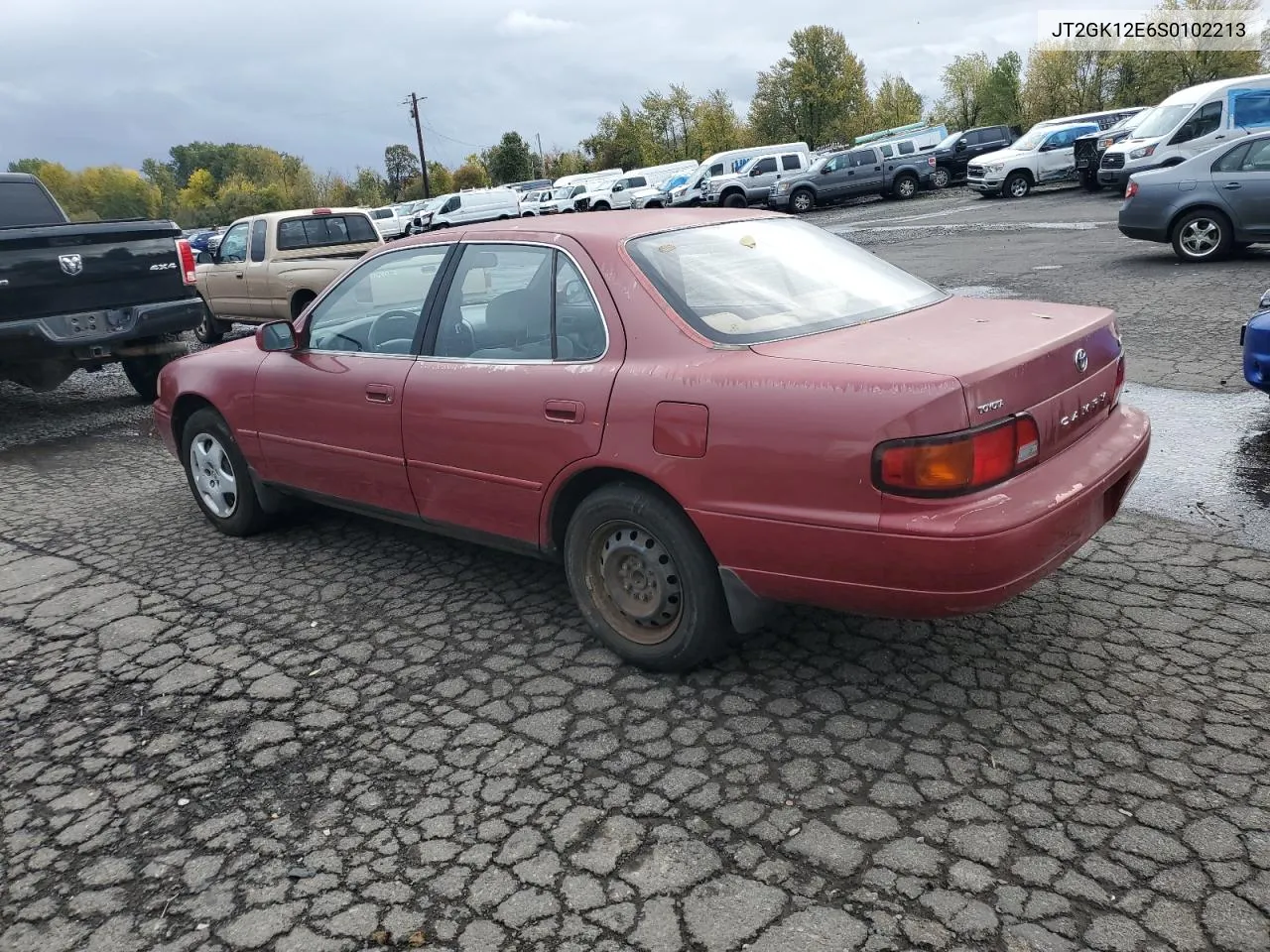 1995 Toyota Camry Le VIN: JT2GK12E6S0102213 Lot: 77935474