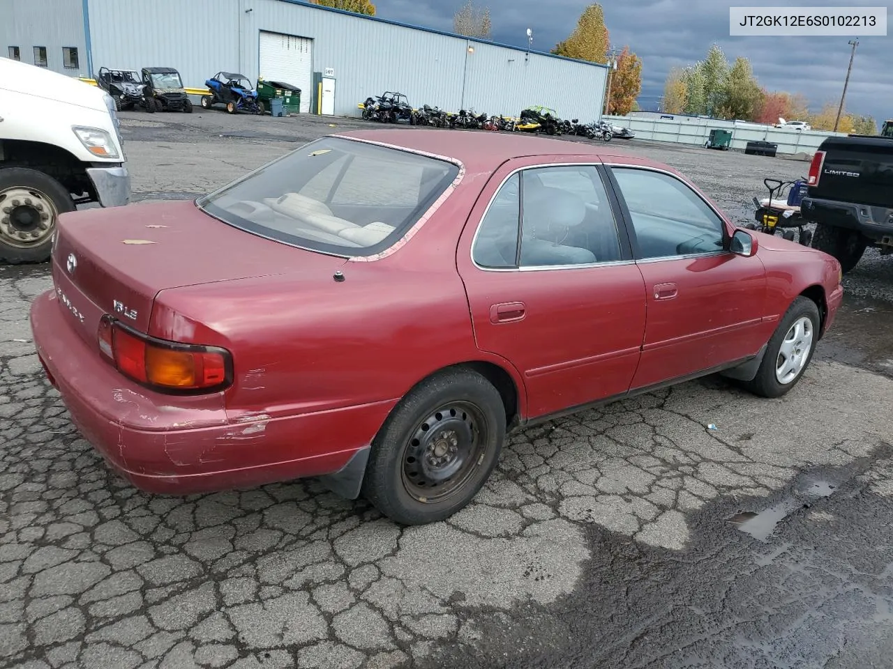 1995 Toyota Camry Le VIN: JT2GK12E6S0102213 Lot: 77935474