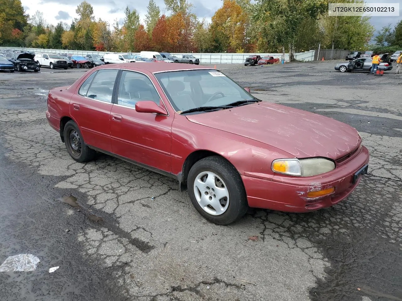 1995 Toyota Camry Le VIN: JT2GK12E6S0102213 Lot: 77935474