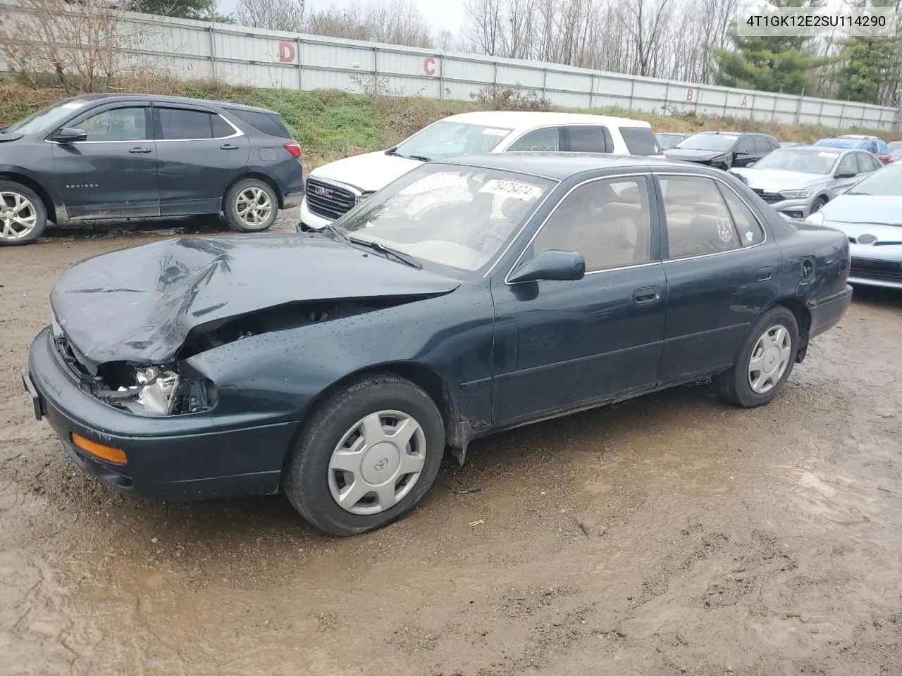 1995 Toyota Camry Le VIN: 4T1GK12E2SU114290 Lot: 78475474