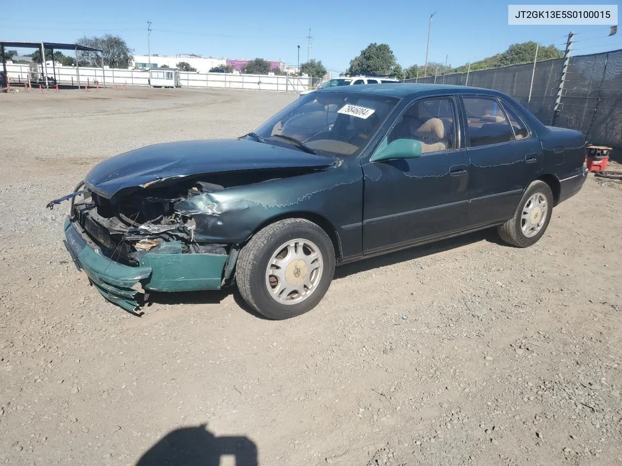 1995 Toyota Camry Xle VIN: JT2GK13E5S0100015 Lot: 79846084