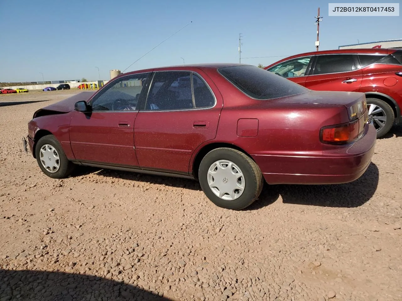 1996 Toyota Camry Dx VIN: JT2BG12K8T0417453 Lot: 55970694