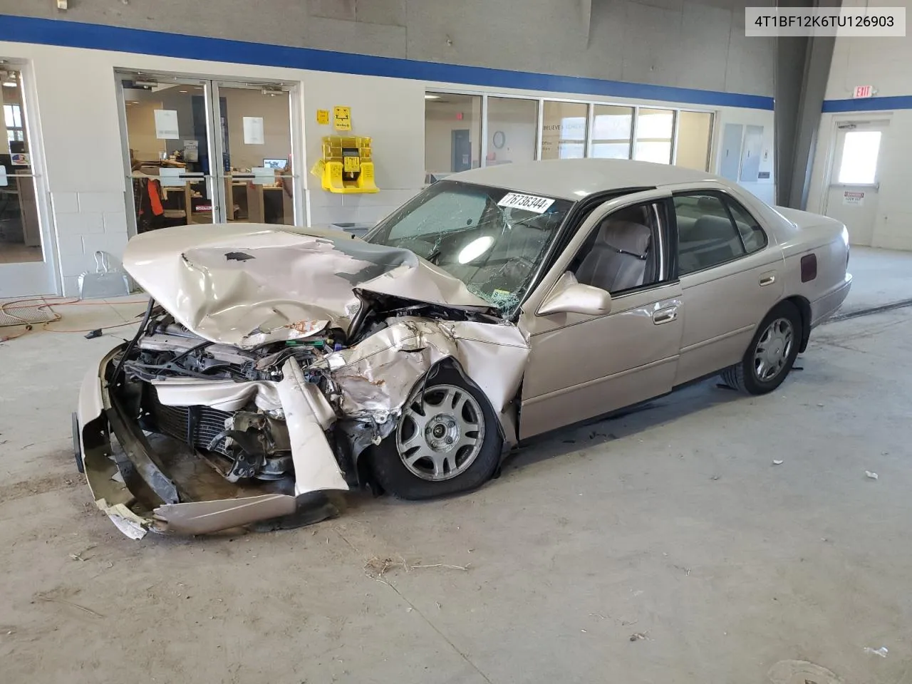 1996 Toyota Camry Le VIN: 4T1BF12K6TU126903 Lot: 76736344