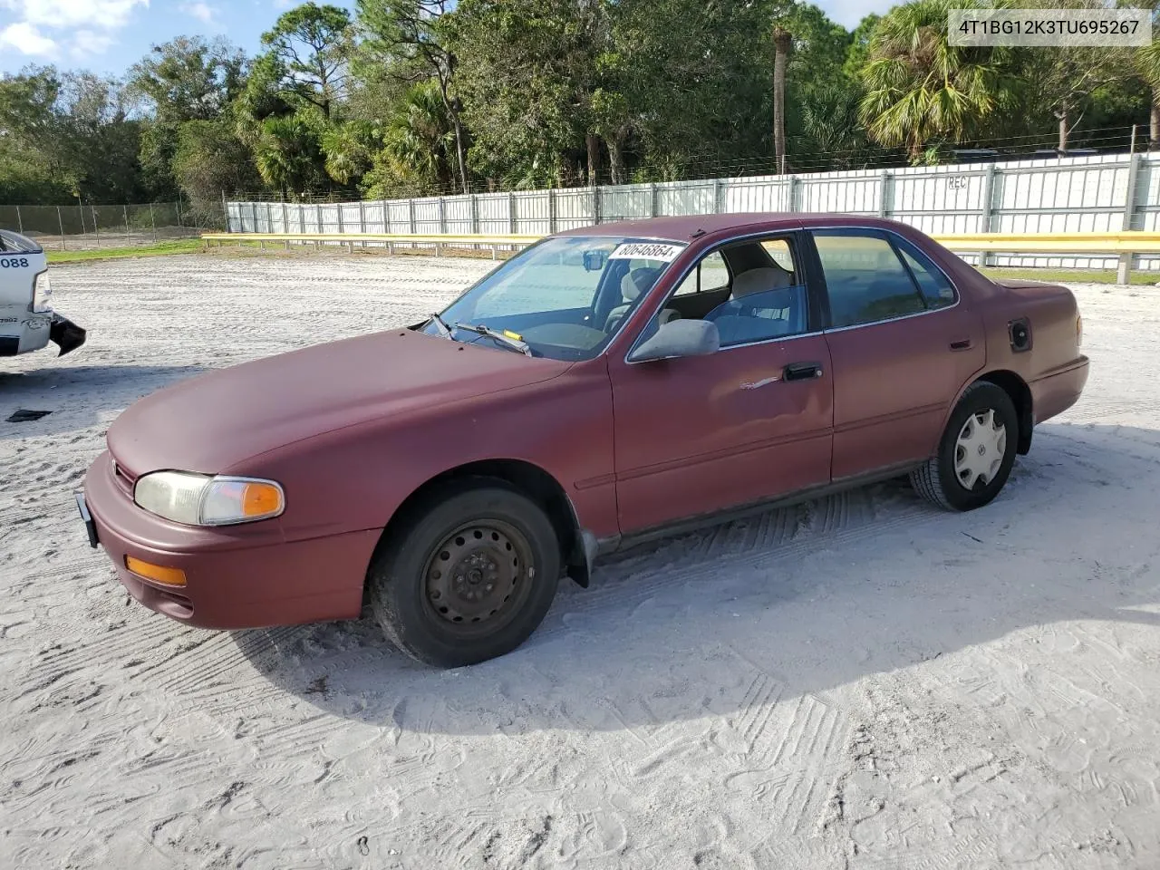 1996 Toyota Camry Dx VIN: 4T1BG12K3TU695267 Lot: 80646864