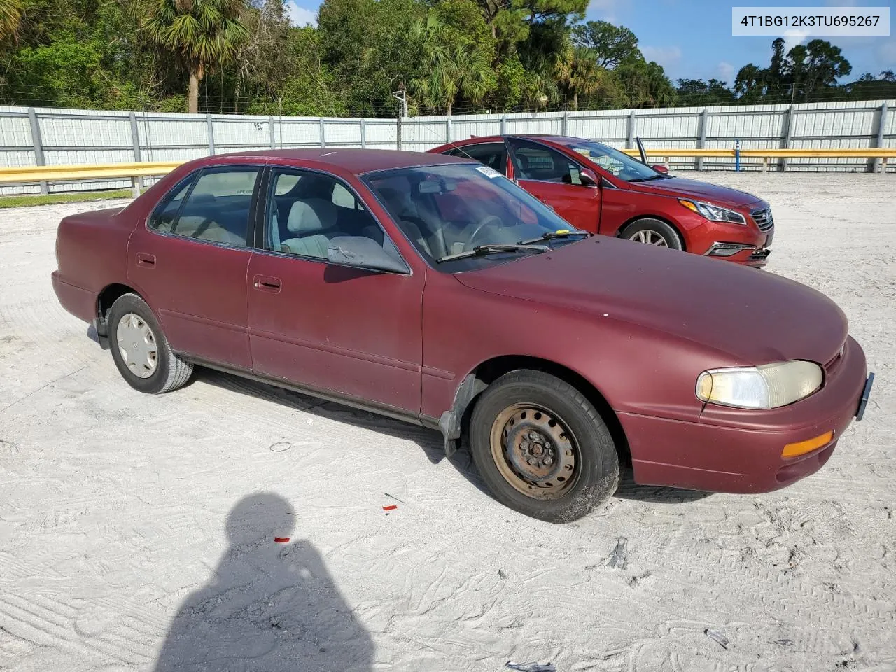 1996 Toyota Camry Dx VIN: 4T1BG12K3TU695267 Lot: 80646864