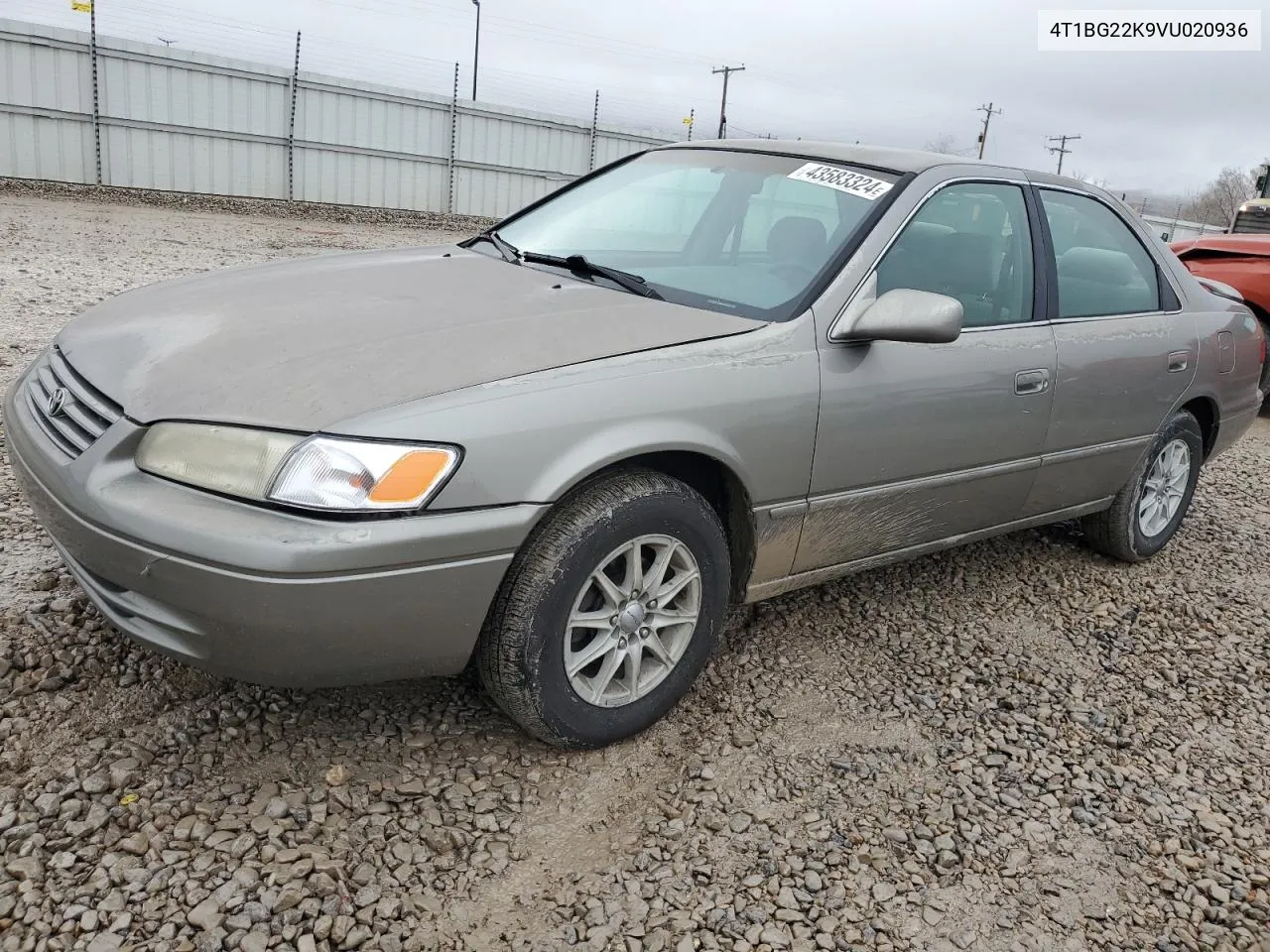 1997 Toyota Camry Ce VIN: 4T1BG22K9VU020936 Lot: 43583324