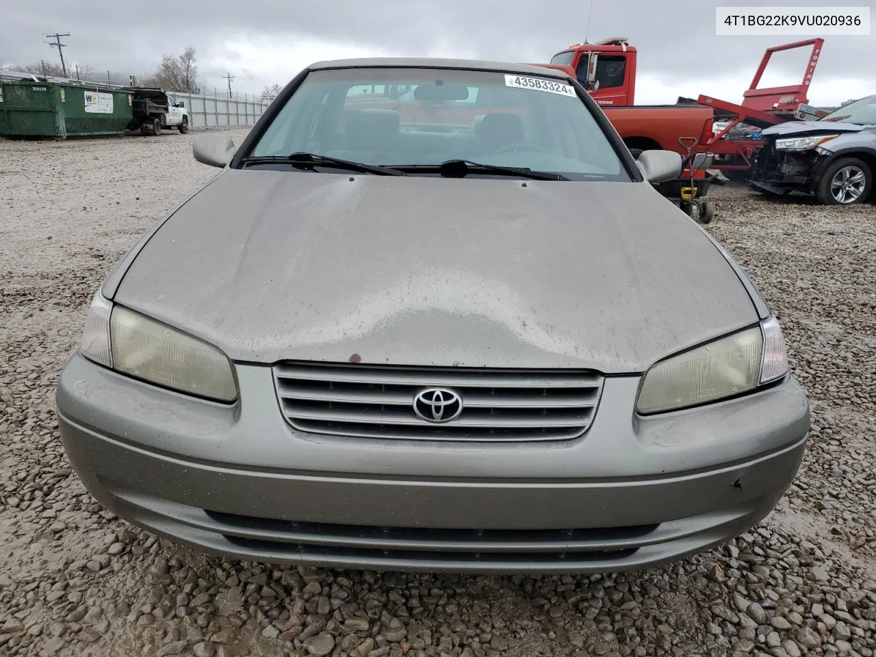 1997 Toyota Camry Ce VIN: 4T1BG22K9VU020936 Lot: 43583324