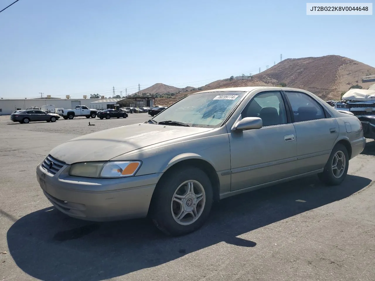 1997 Toyota Camry Le VIN: JT2BG22K8V0044648 Lot: 70239774